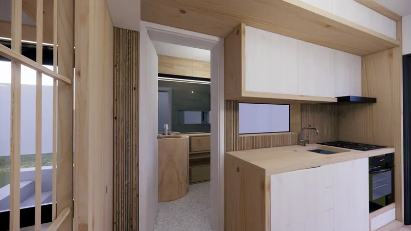 1-Bedroom Apartment Renovation, Study A, image 8 of 36