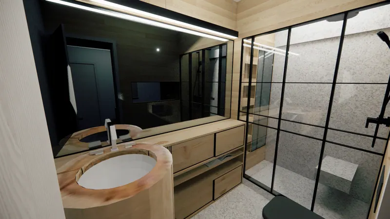 1-Bedroom Apartment Renovation, Study A, image 9 of 36