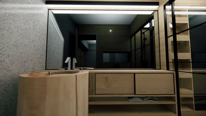 1-Bedroom Apartment Renovation, Study A, image 10 of 36