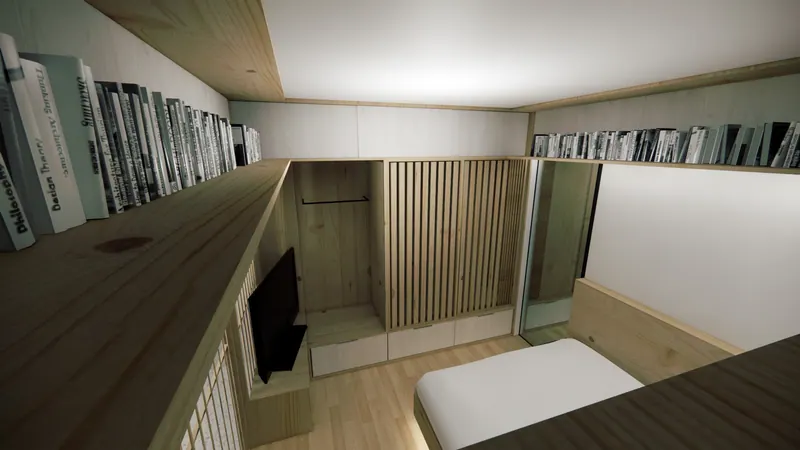 1-Bedroom Apartment Renovation, Study A, image 27 of 36