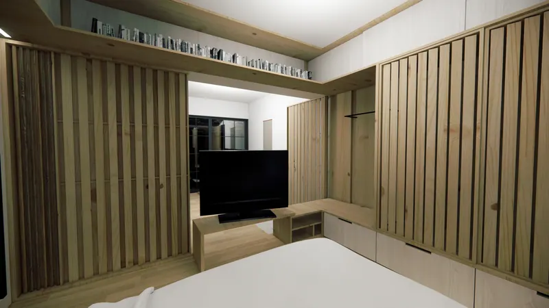 1-Bedroom Apartment Renovation, Study A, image 30 of 36