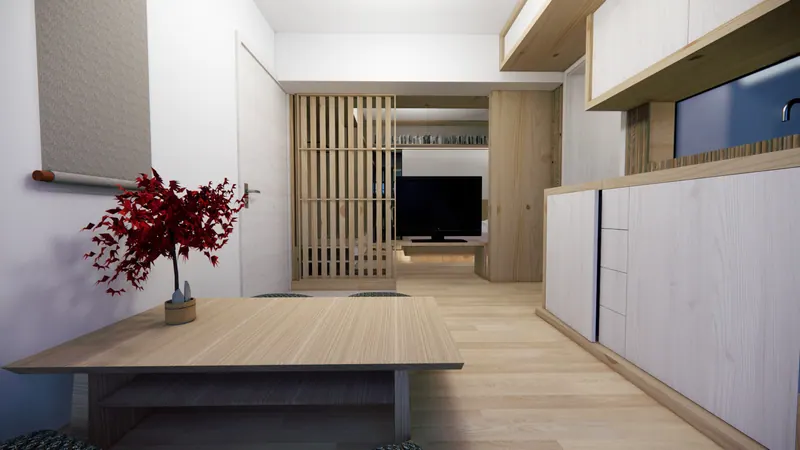 1-Bedroom Apartment Renovation, Study A, image 32 of 36