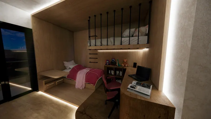 3-Bedroom Apartment Design, image 60 of 73