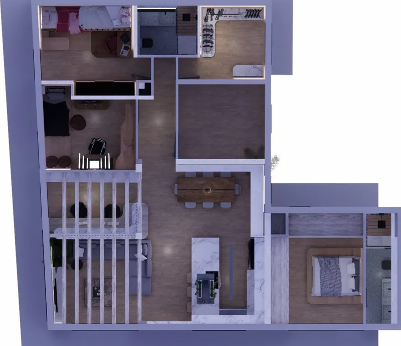3-Bedroom Apartment Design, image 73 of 73