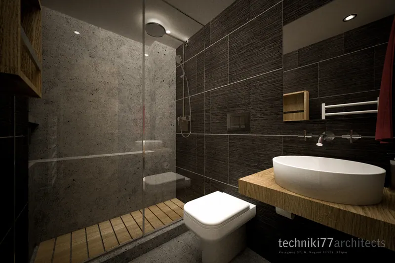 Black Bathroom, image 2 of 3