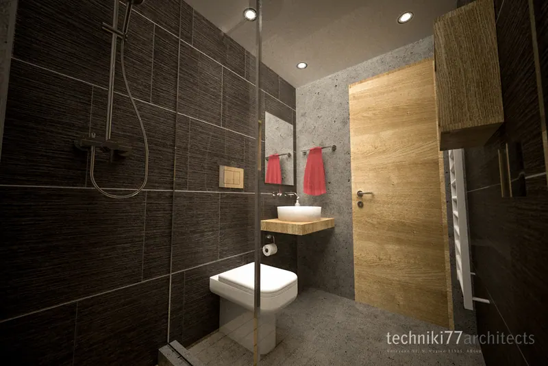 Black Bathroom, image 3 of 3