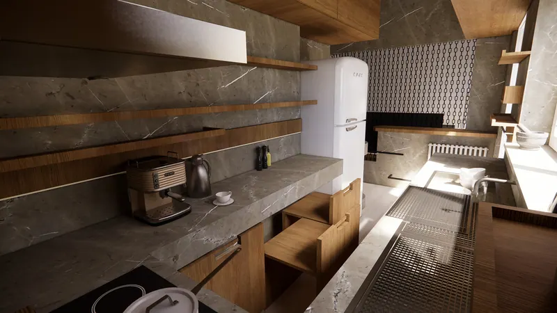 Kitchen Layout in Zografou, image 4 of 11